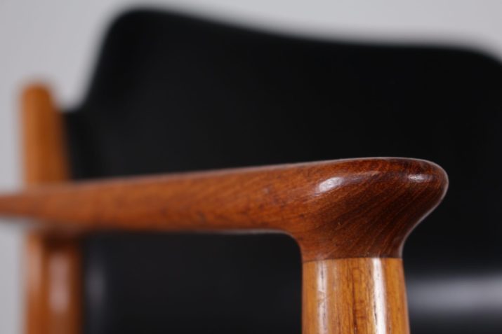 IMG fauteuil arne vodder sibast cuir scandinave vintage.5jpg