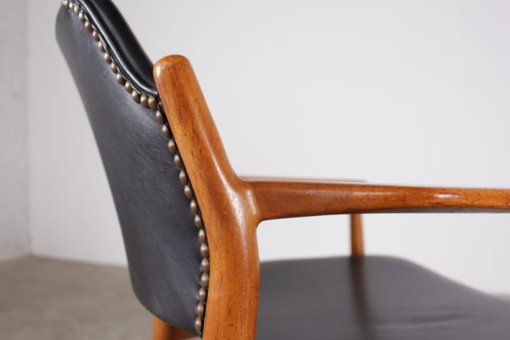 IMG fauteuil arne vodder sibast cuir scandinave vintage.6jpg