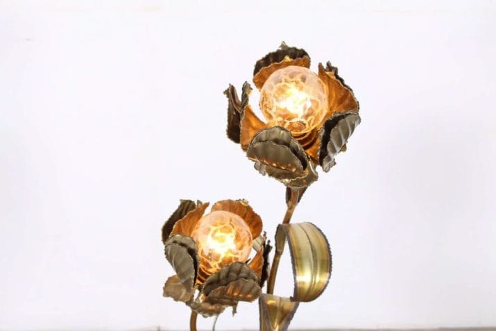Flower" lamp - Maison Jansen Paris