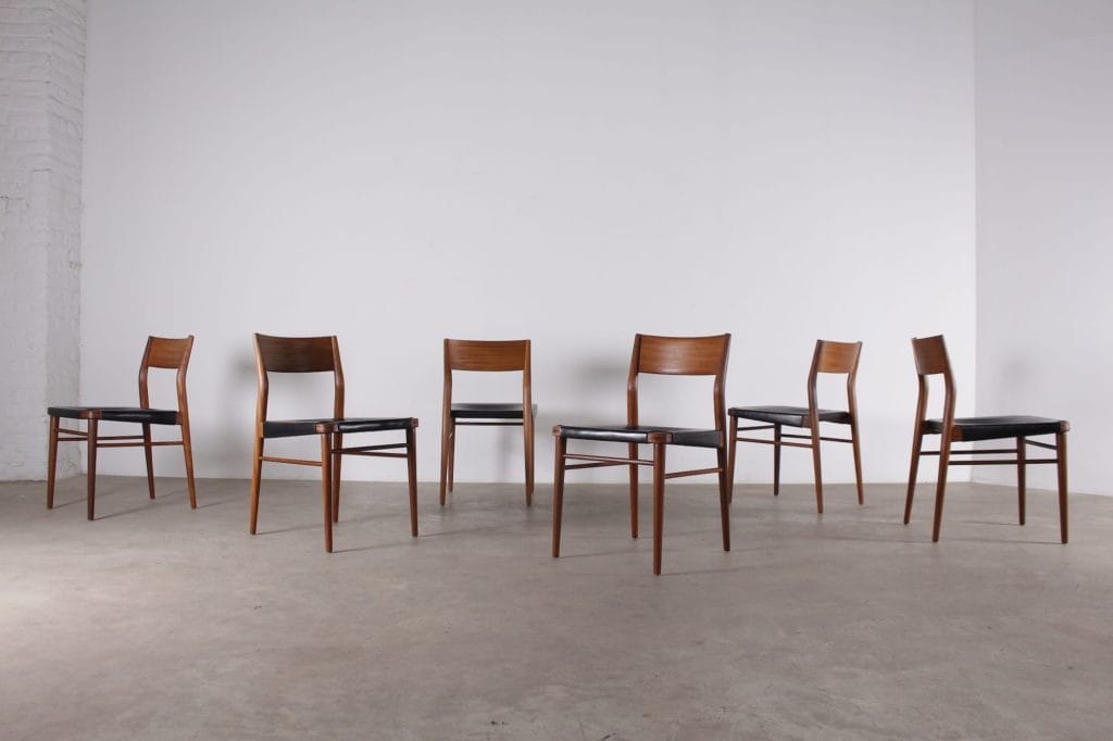 IMG chaises cuir danemark style mogensen 1
