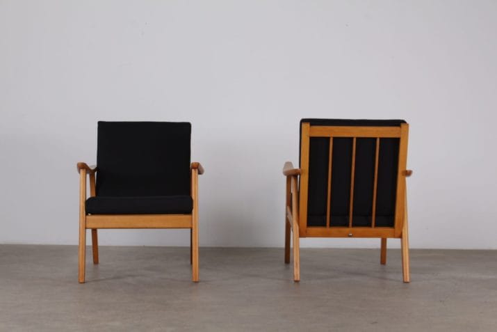IMG fauteuils vintage scandinaves dk noirs.4jpg