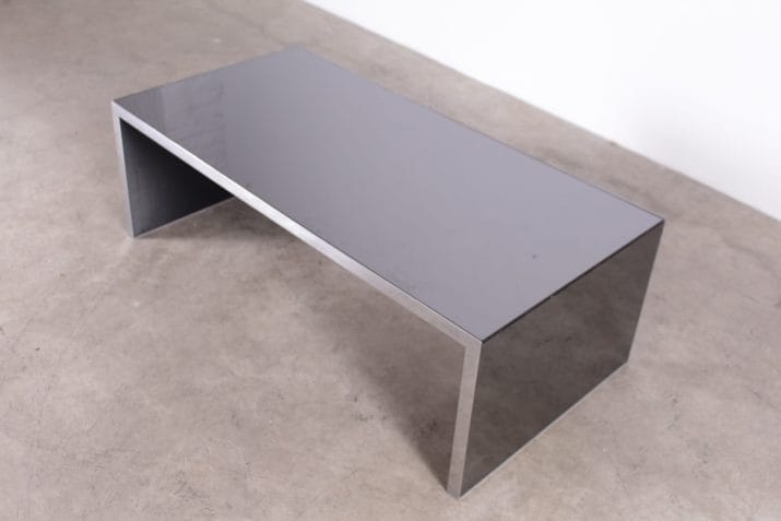 70's minimalistische salontafel