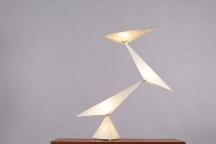 lampe rolf benz origami airone Franz Ringelhan 1