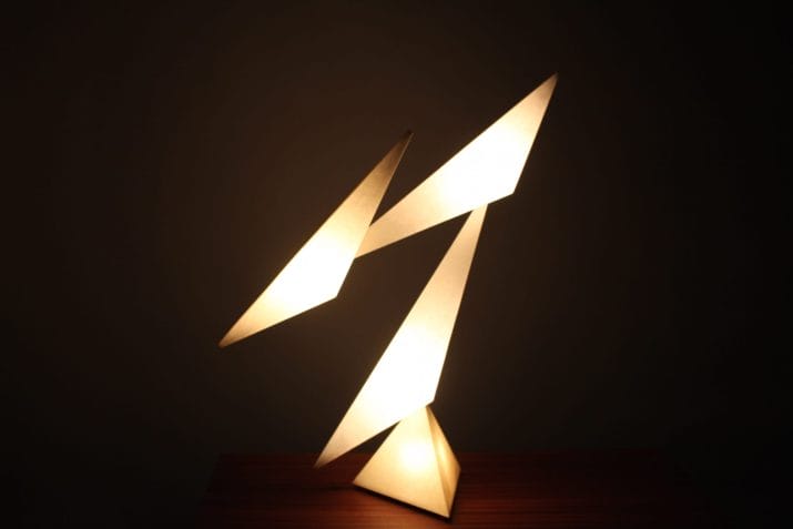 lampe rolf benz origami airone Franz Ringelhan 11