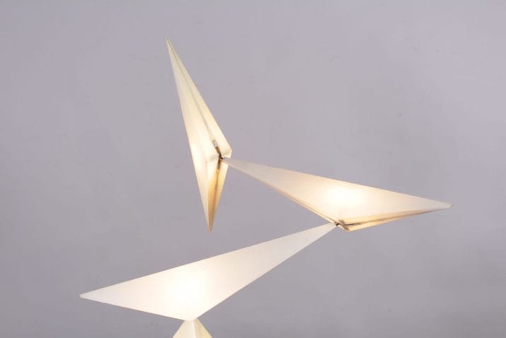 lampe rolf benz origami airone Franz Ringelhan 6