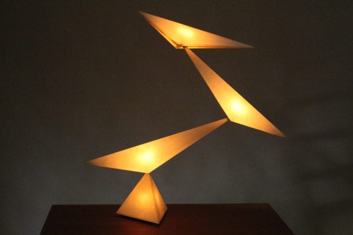 lampe rolf benz origami airone Franz Ringelhan 8