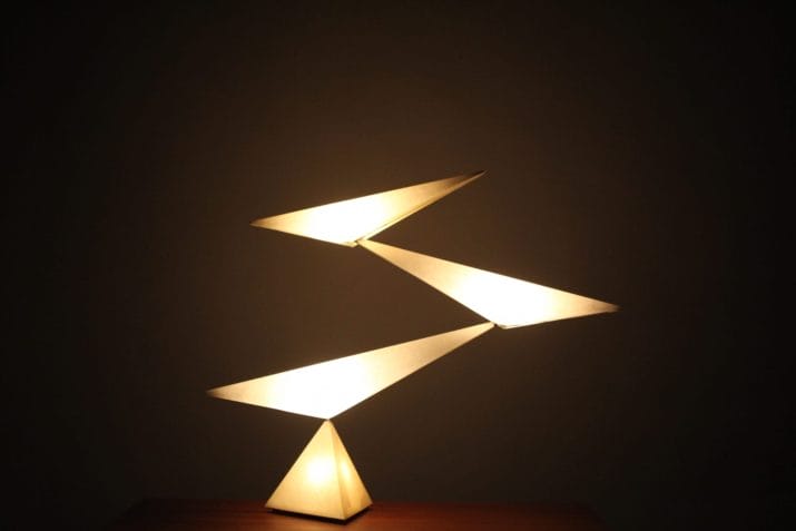 lampe rolf benz origami airone Franz Ringelhan 9