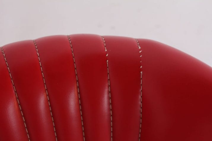 chauffeuse fauteuils cocktail skai rouge 5