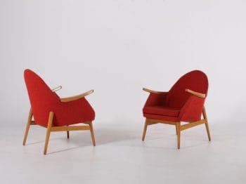 fauteuils vintage HG tissus corail europe 1