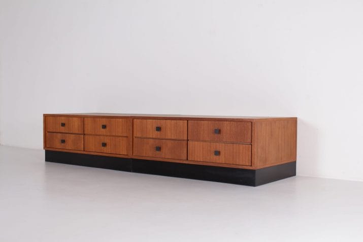 meubles vintage bas lowboard mdk tiroirs 7
