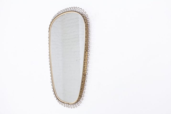 Josef Frank ovale messing spiegel
