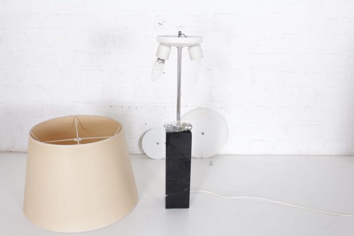 Florence Knoll marmeren lamp