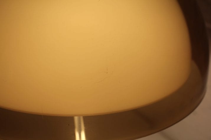 lampe vintage articulée chrome double reflecteur 11