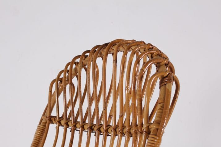 rocking chair bambou Franco Albini 4