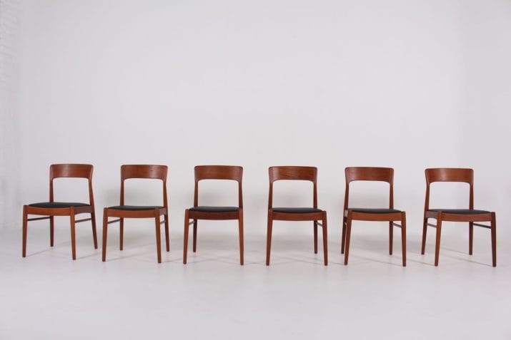 5 Deense stoelen Korup Stolefabrik