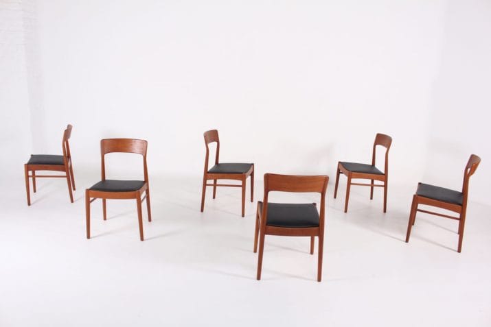5 Deense stoelen Korup Stolefabrik