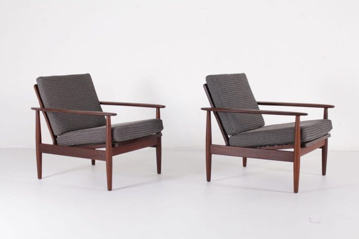 fauteuils scandinaves tissus nb 2