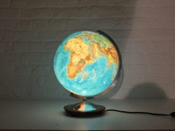 globe terrestre lumineux oestergaard columbus 4