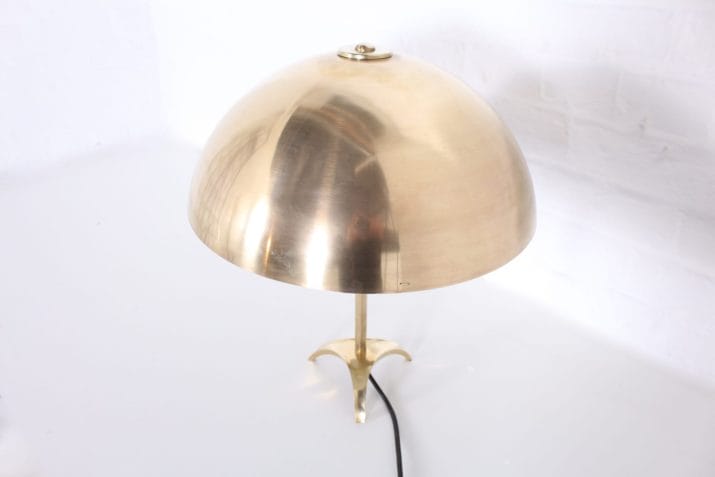 lampe laiton massif tripode 1950 2