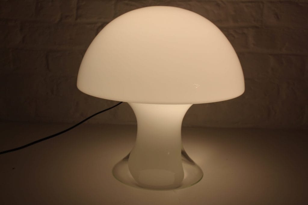 lampe gino vistosi mushroom murano 1