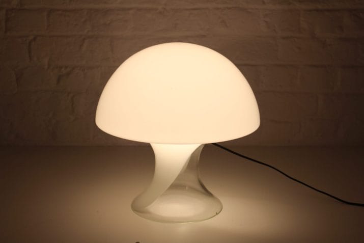 lampe gino vistosi mushroom murano 2