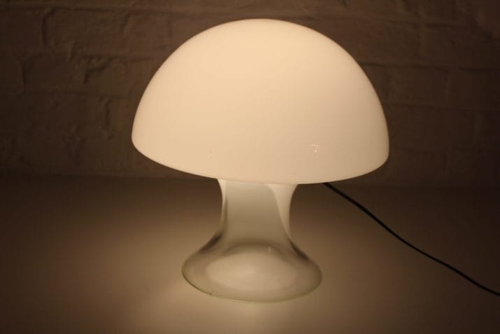 lampe gino vistosi mushroom murano 3