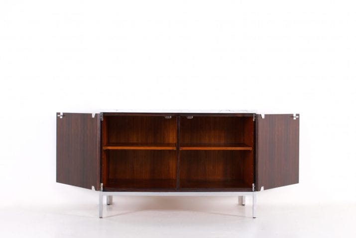 buffet florence knoll marbre palissandre rio 4