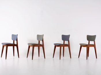 4 chaises "6517" Roger Landault