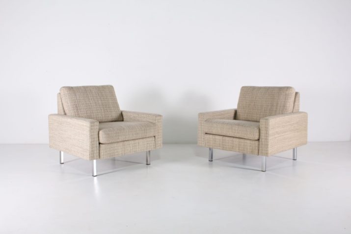 canapés fauteuils sofa laine blanche style knollIMG 9963