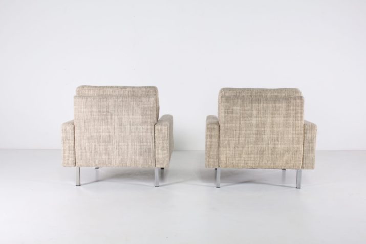 canapés fauteuils sofa laine blanche style knollIMG 9966