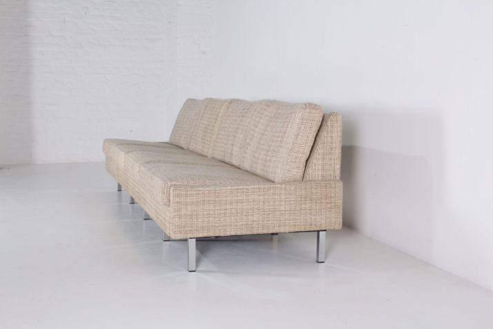 canapés fauteuils sofa laine blanche style knollIMG 9980
