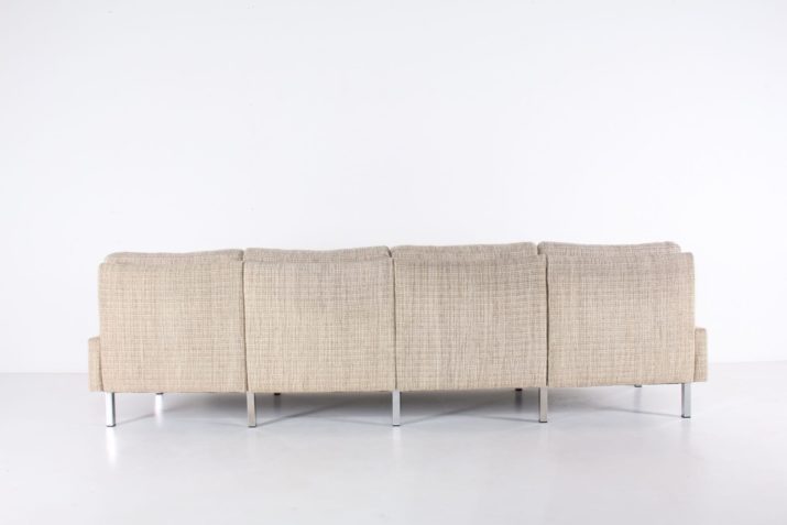 canapés fauteuils sofa laine blanche style knollIMG 9985