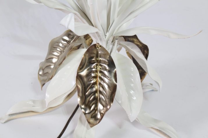 lampadaire blanc fleur or kogl decIMG 3339
