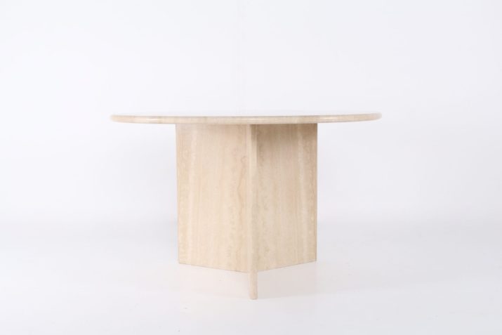 table ronde travertinIMG 6455