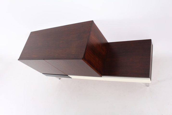 buffet bas lowboard meuble TV palissandre Hendrickx VformIMG 1205