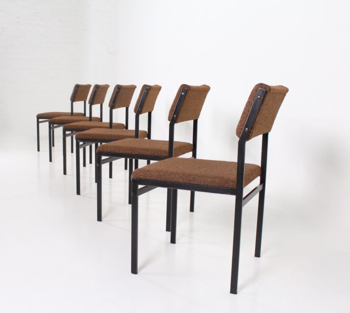 bescherming bleek Binnen 6 stoelen Cees Braakman & Pastoe - Meubles Vintage