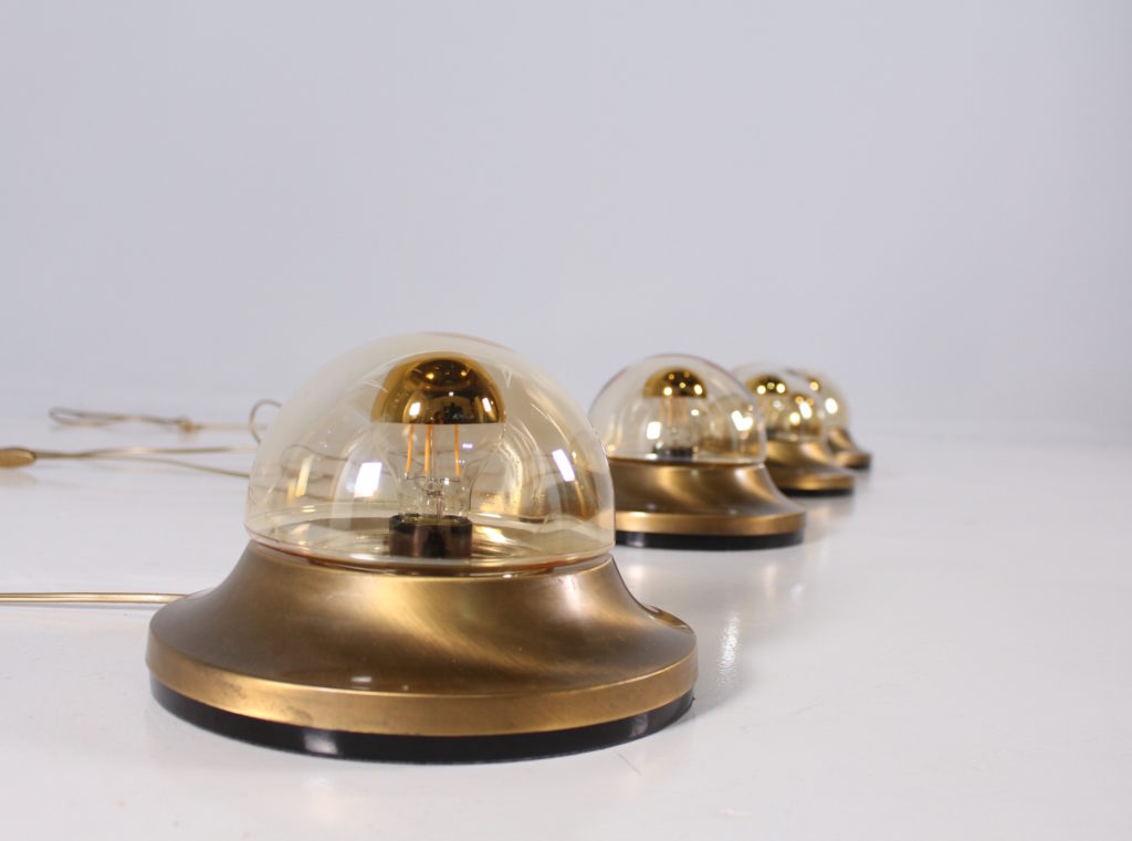 Lampes Demi Globes DoréesIMG 6020