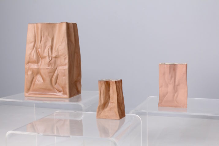 Tapio Wirkkala & Rosenthal : 3 " Paper Bag Vase" XL