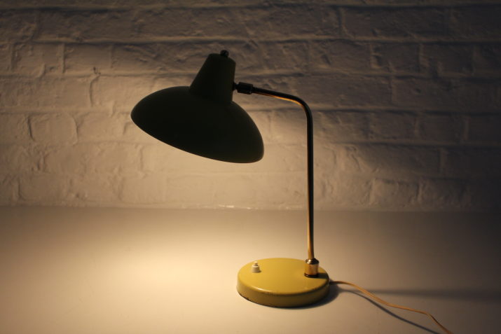 Lampe Bureau Moderniste Tôle LaitonIMG 9903