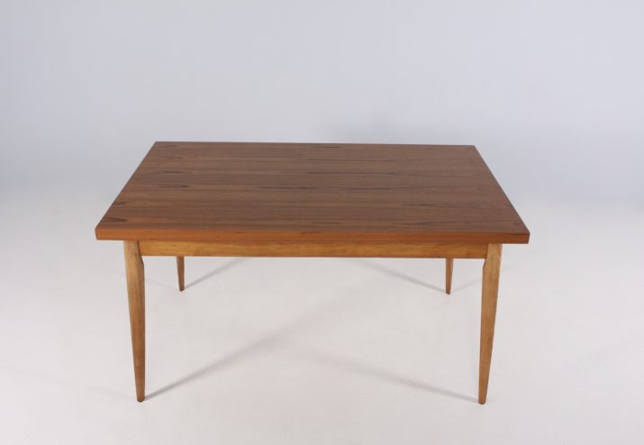 Table Teck Allonges Style ScandinaveIMG 0502