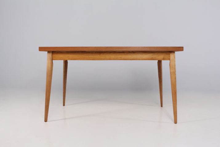 Table Teck Allonges Style ScandinaveIMG 0504