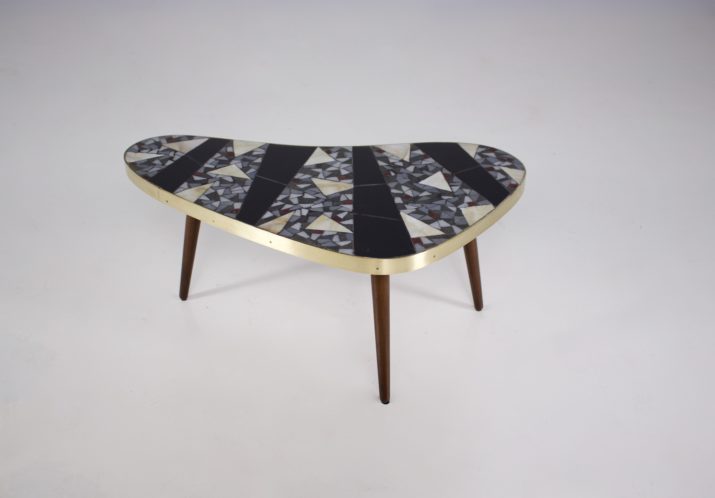 Table Mosaïque Laiton Style Berthold MüllerIMG