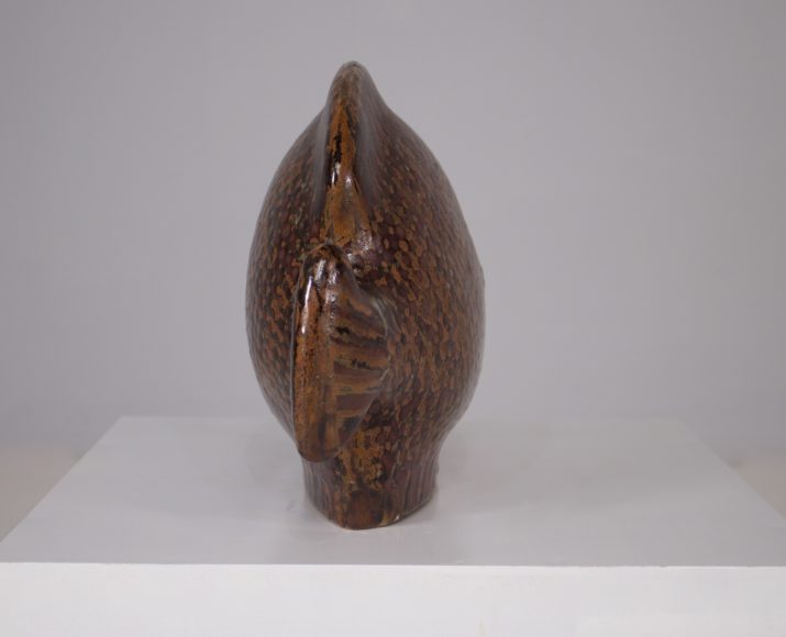 Jorge Wilmot, stoneware fish.