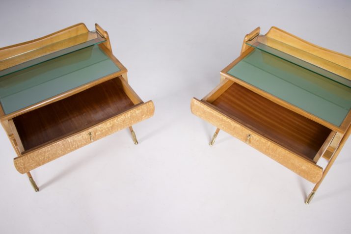 Pair of bedside tables / nightstands style Dassi