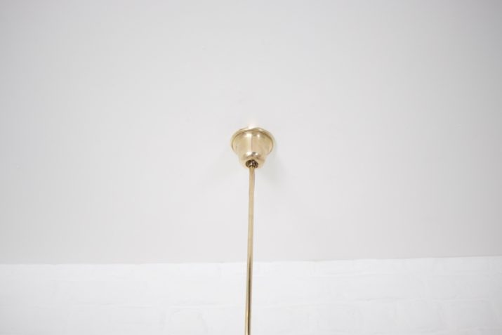 Brass sputnik chandelier Stilnovo
