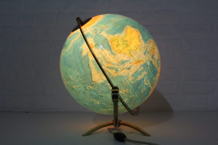 globe terrestre lumineux colombus duo Oestergaard IMG