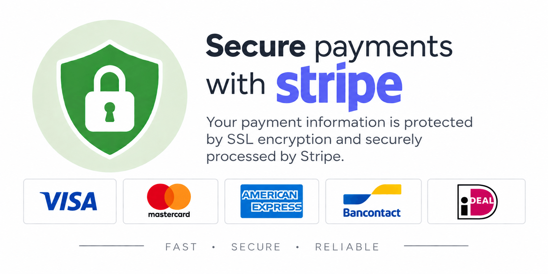 Secure Stripe payment